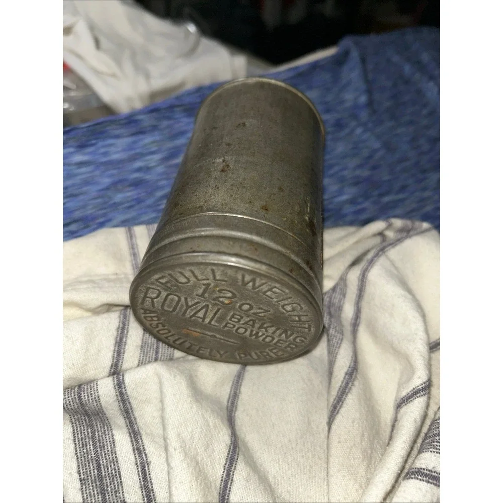 Vintage Baking Powder Royal Baking Powder 12oz Tin